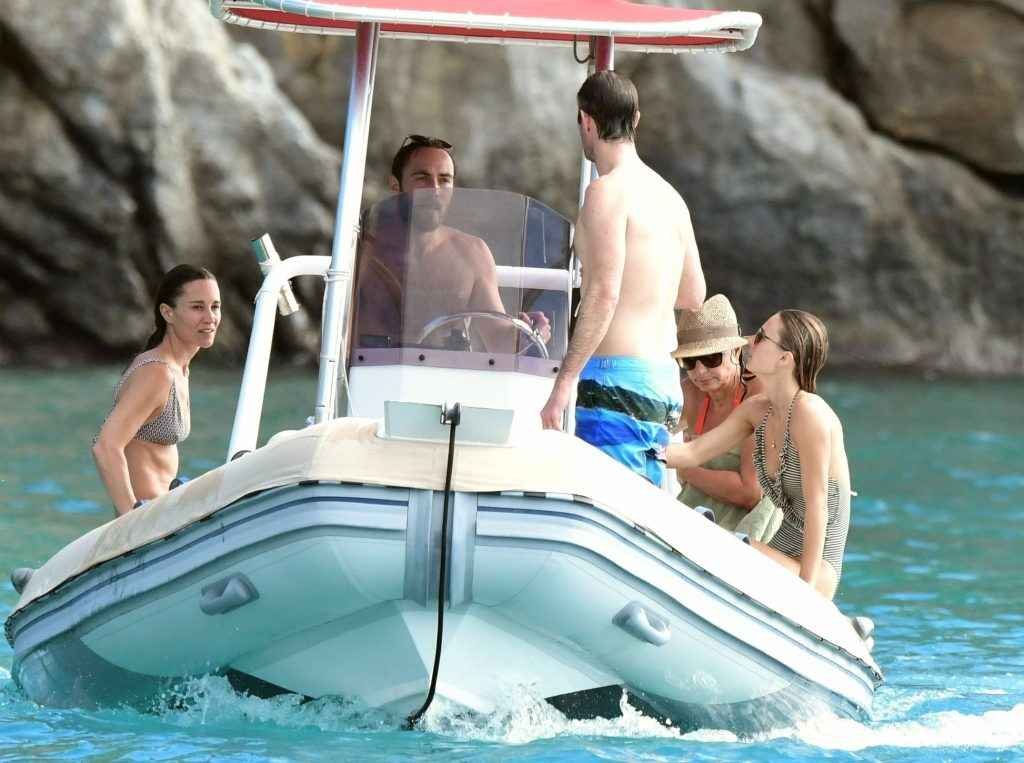 Pippa Middleton en bikini à Saint-Barthélémy