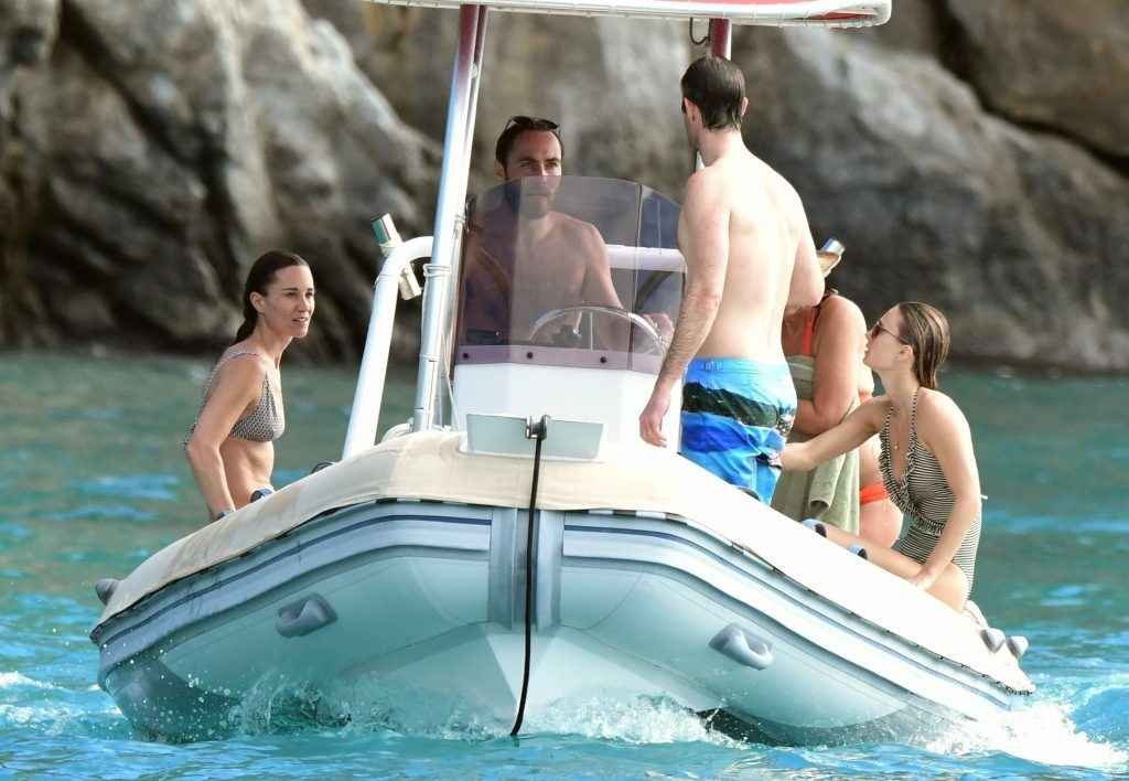 Pippa Middleton en bikini à Saint-Barthélémy