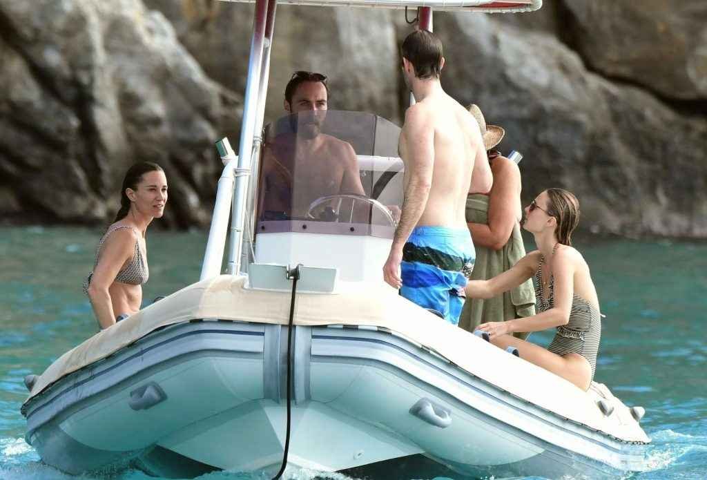 Pippa Middleton en bikini à Saint-Barthélémy