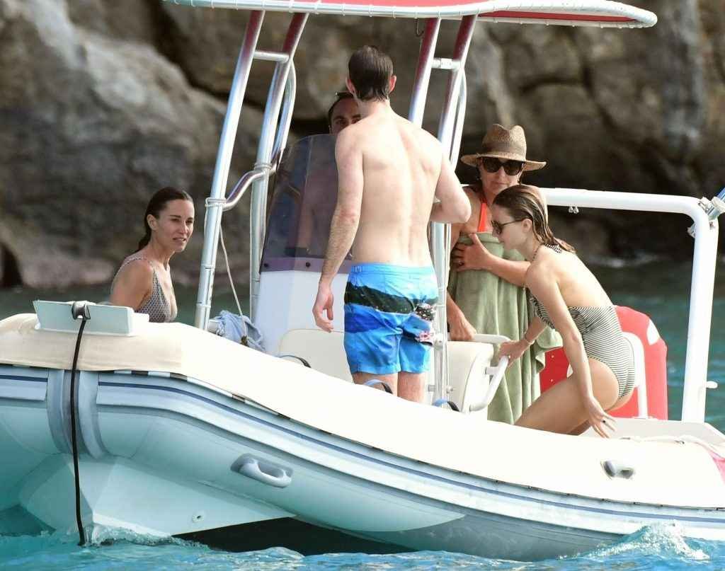 Pippa Middleton en bikini à Saint-Barthélémy