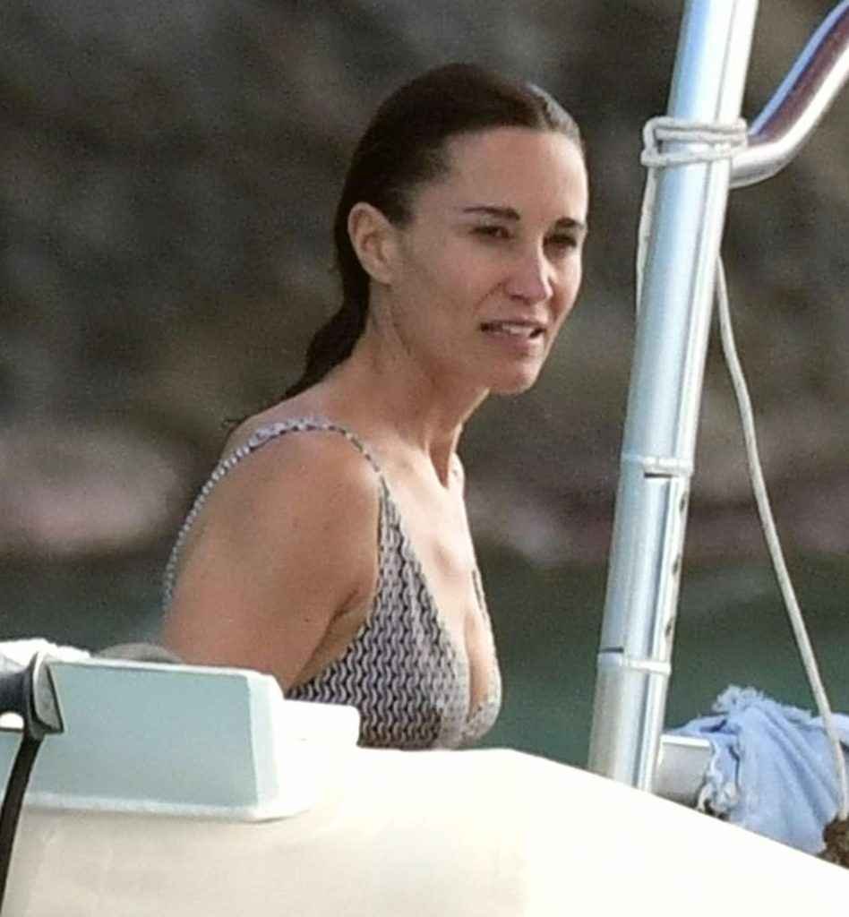 Pippa Middleton en bikini à Saint-Barthélémy