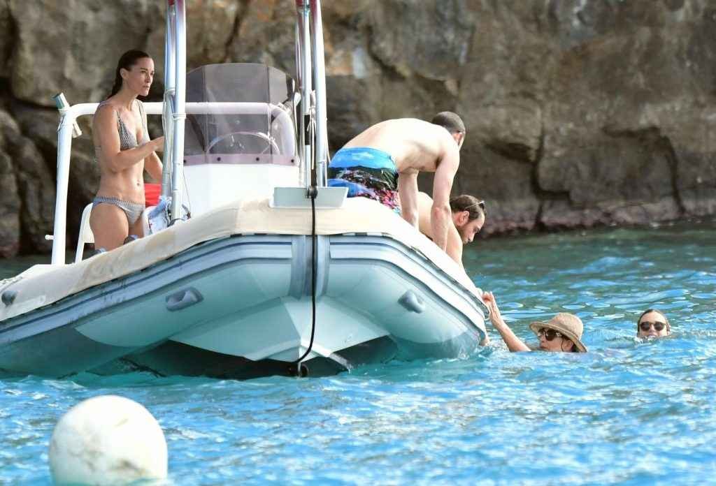 Pippa Middleton en bikini à Saint-Barthélémy