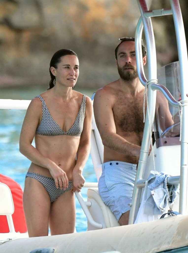 Pippa Middleton en bikini à Saint-Barthélémy