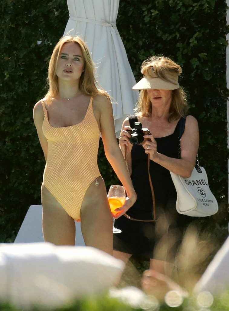 Kimberley Garner en maillot de bain à Miami