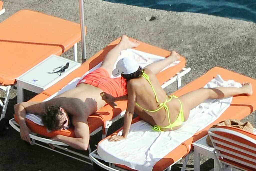 Irina Shayk en bikini en Italie