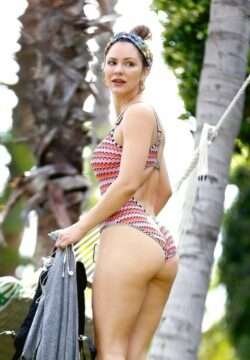 Katharine McPhee en maillot de bain à Hawaii