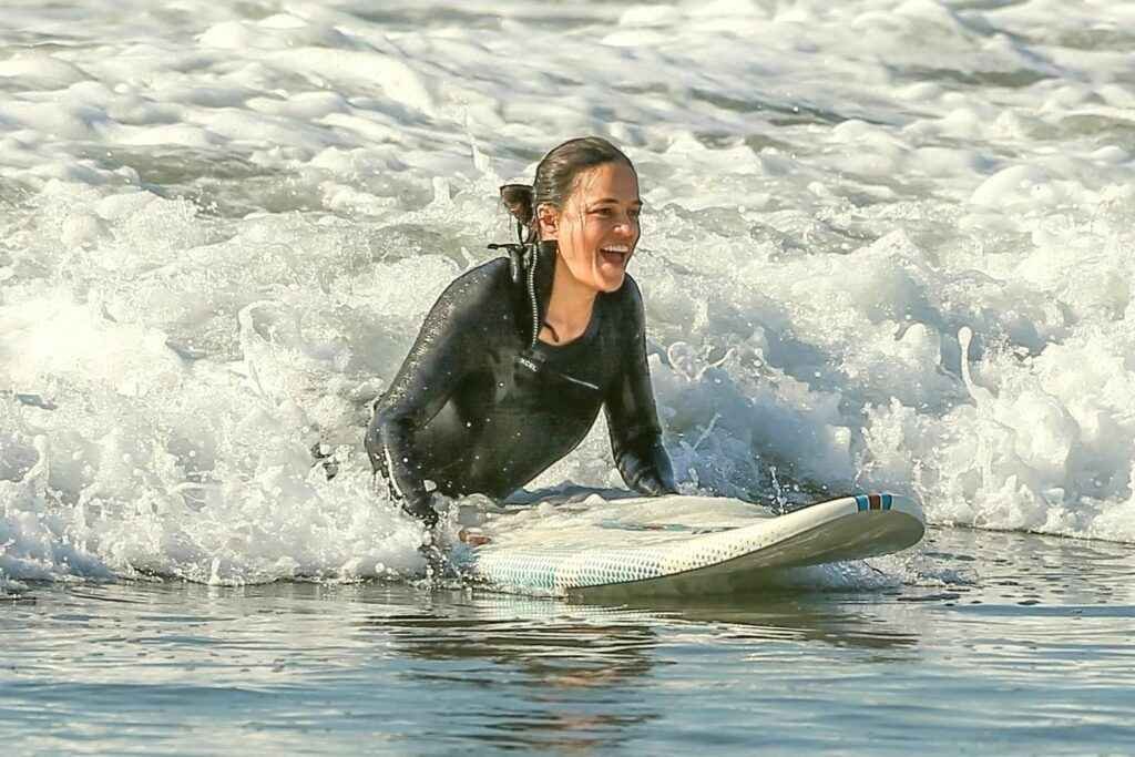 Michelle Rodriguez en bikini à Malibu