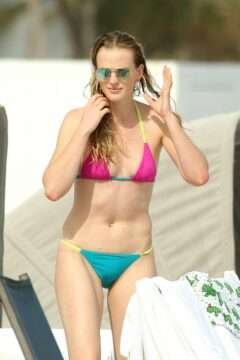 Anne Vyalitsyna en bikini à Miami