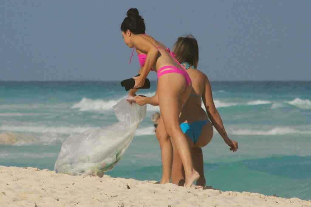 Jayde Nicole en bikini à Cancun