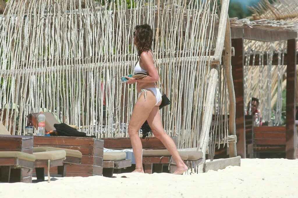 Luann de Lesseps en bikini à Tulum