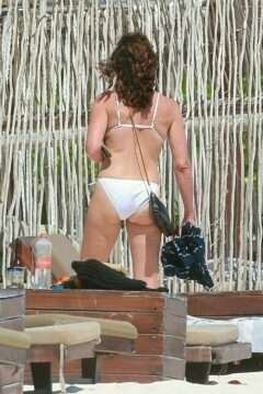 Luann de Lesseps en bikini à Tulum