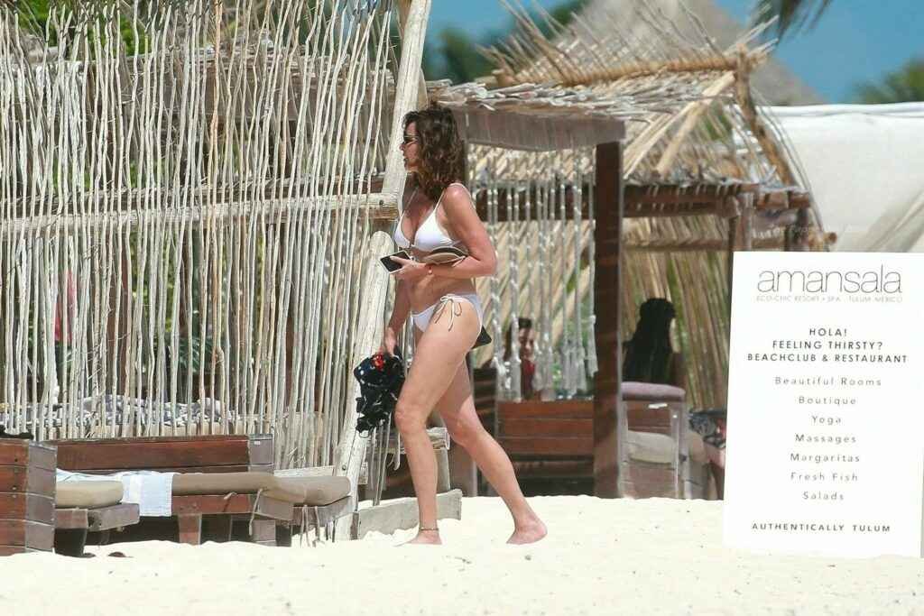 Luann de Lesseps en bikini à Tulum