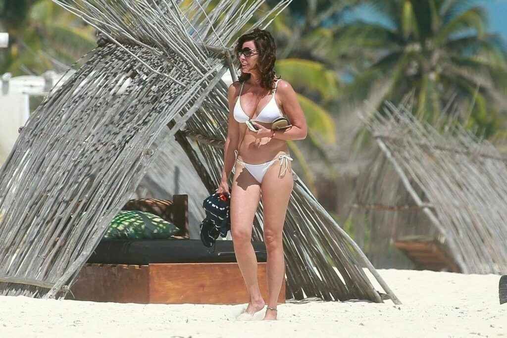 Luann de Lesseps en bikini à Tulum