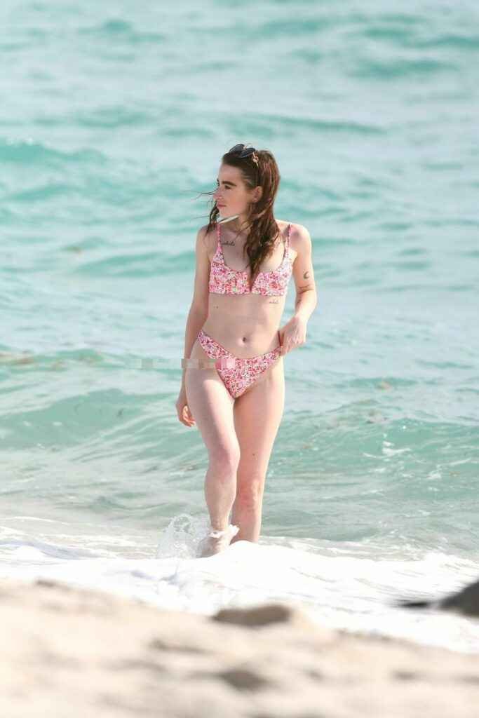 Urszula Mokowska en bikini à Miami