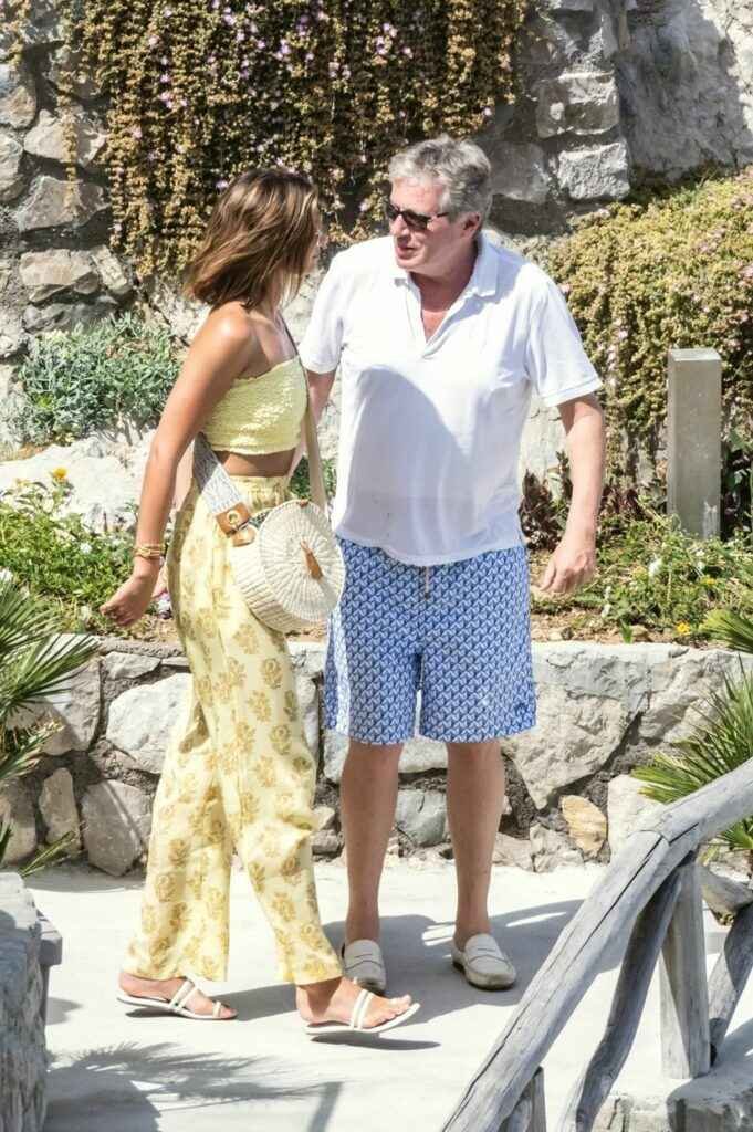 Taylor Hill en bikini à Positano