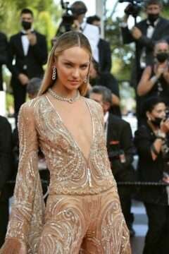 Candice Swanepoel super sexy au Festival de Cannes