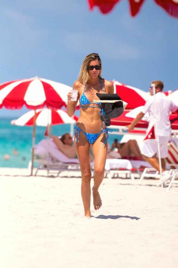 Jessica Michel Serfaty en bikini à Miami