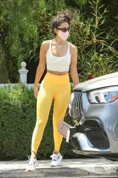 Eiza Gonzalez en leggings à West Hollywood