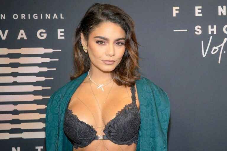 Vanessa Hudgens se présente en soutien-gorge au Savage X Fenty Show